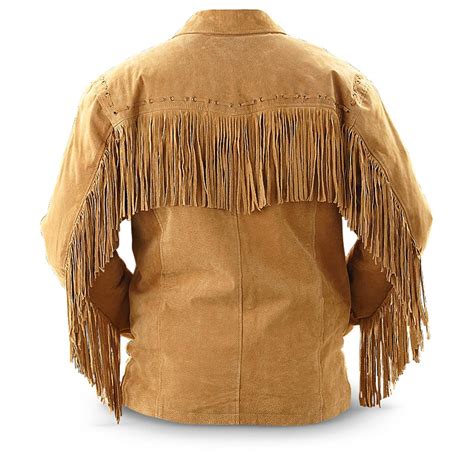 vintage fringe jacket mens|vintage western fringe jacket.